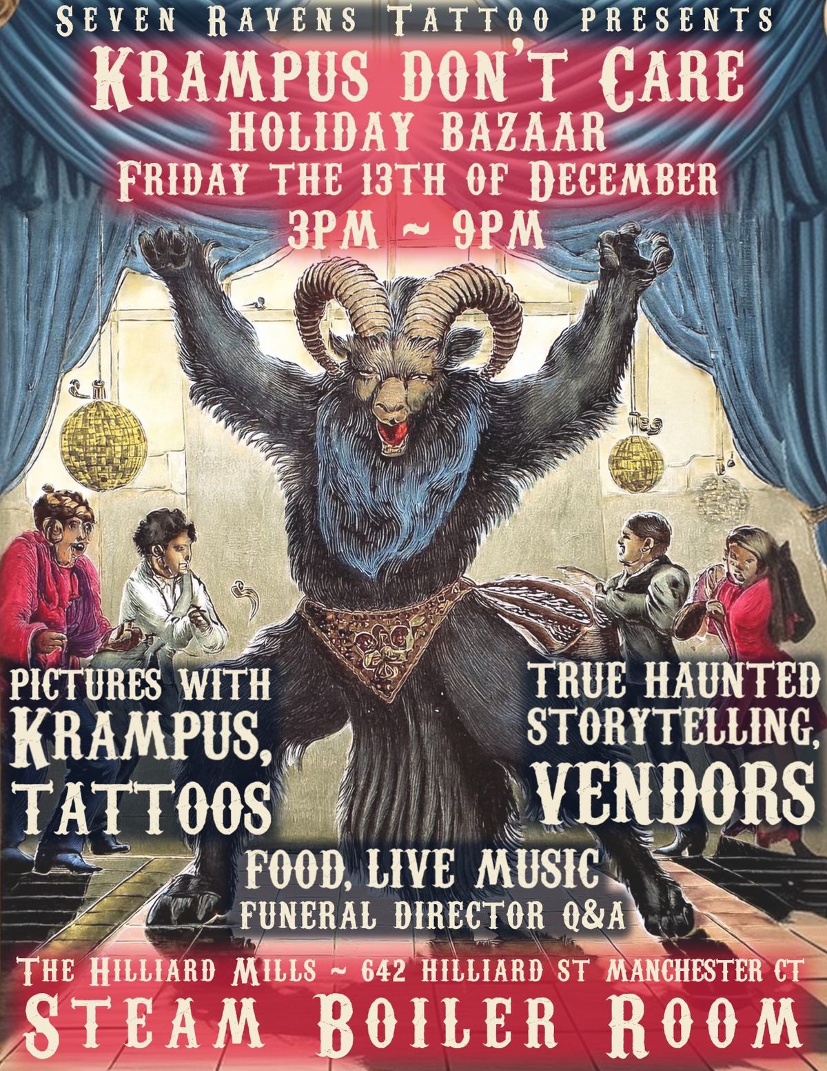 Krampus Don\u2019t Care : Holiday Bazaar