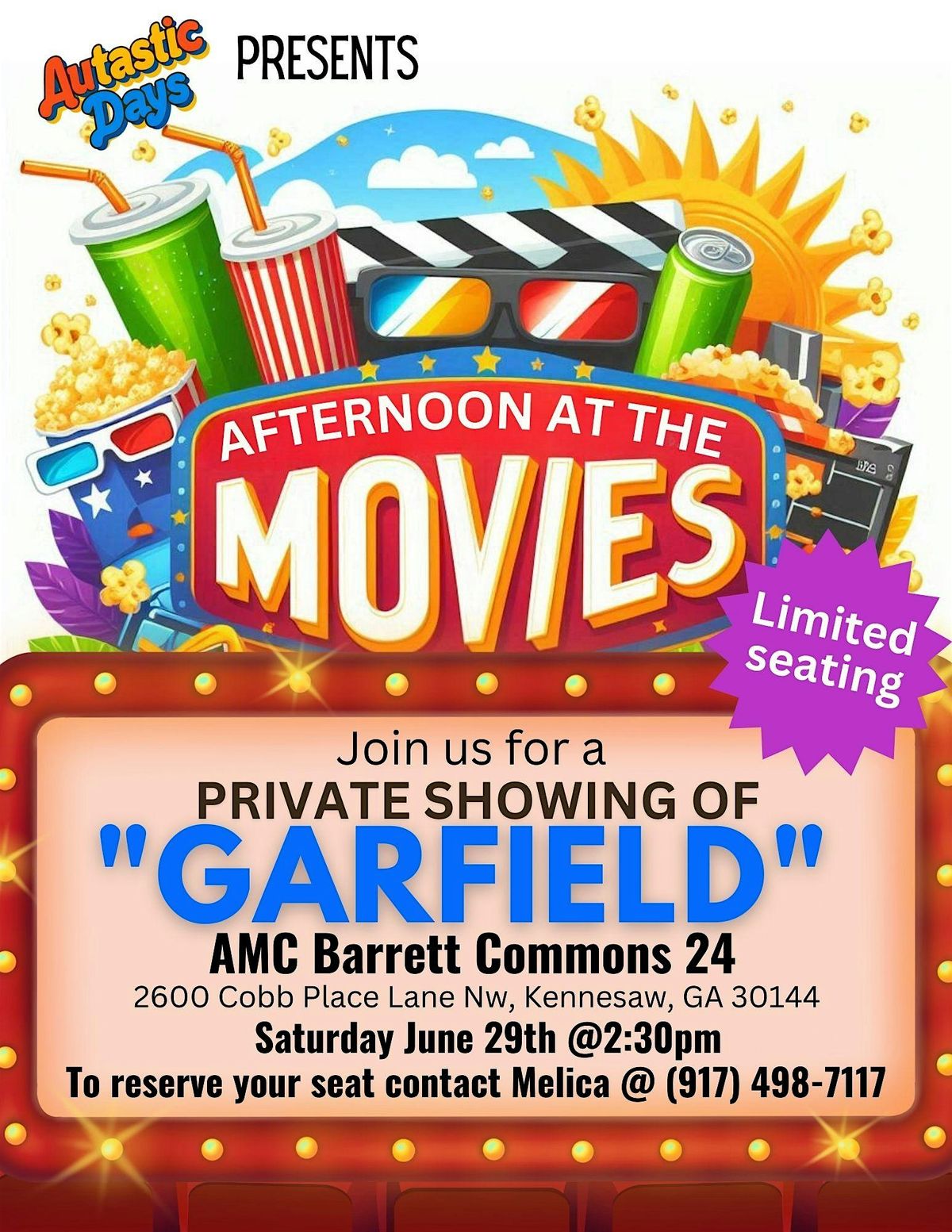 Autastic Days Presents an Afternoon at the Movies