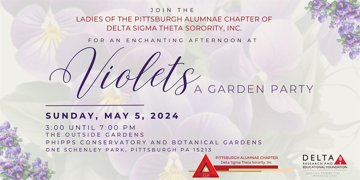Violets: A Garden Party
