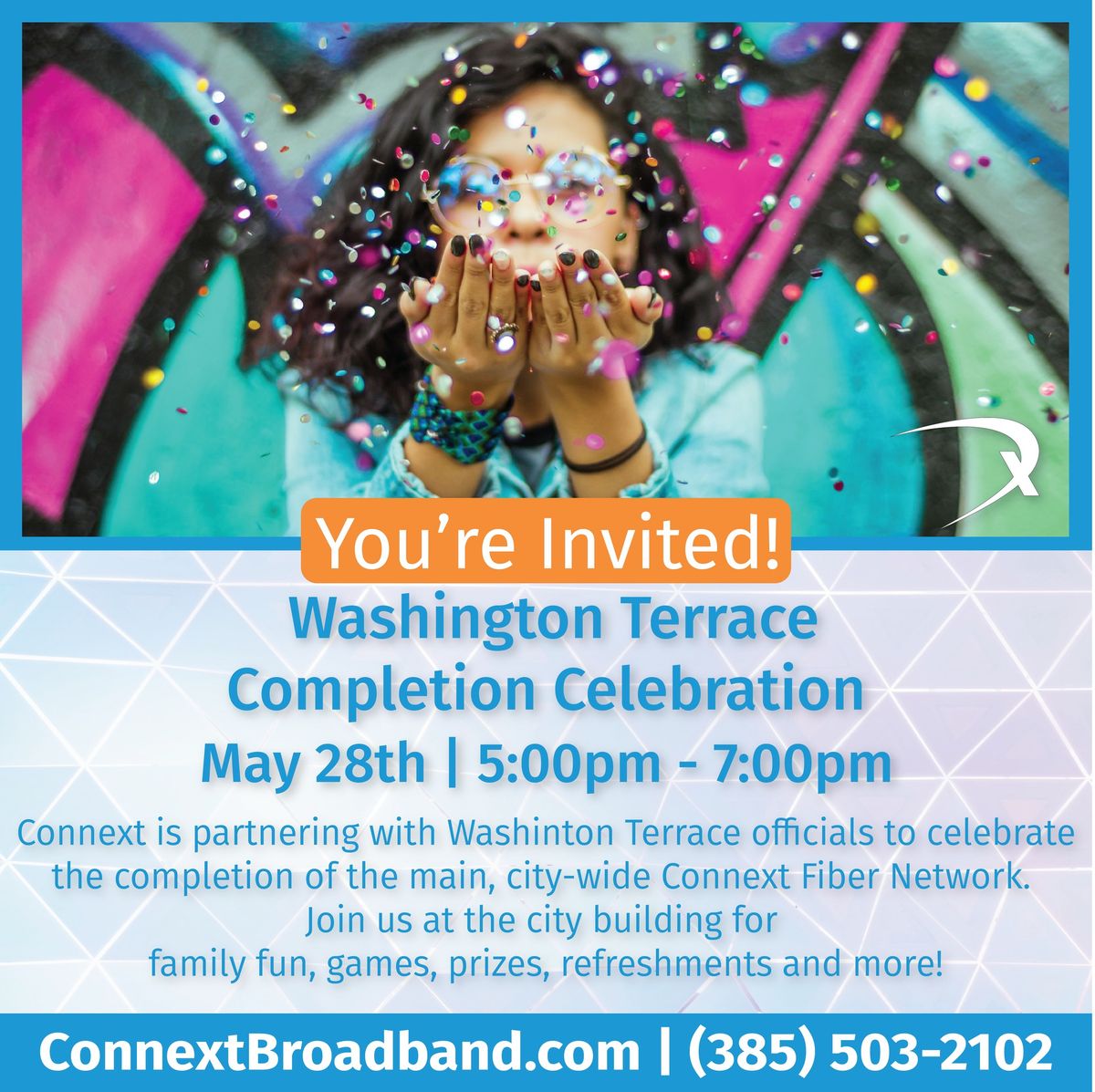 Washington Terrace City Fiber Network Completion Celebration