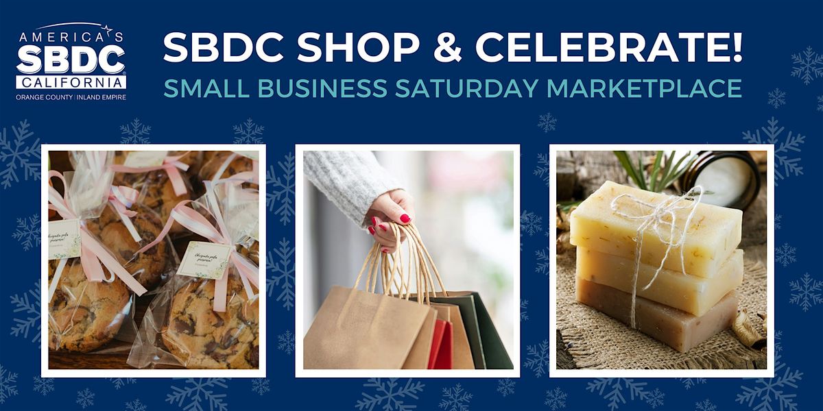 SBDC Shop & Celebrate: Small Business Saturday Marketplace