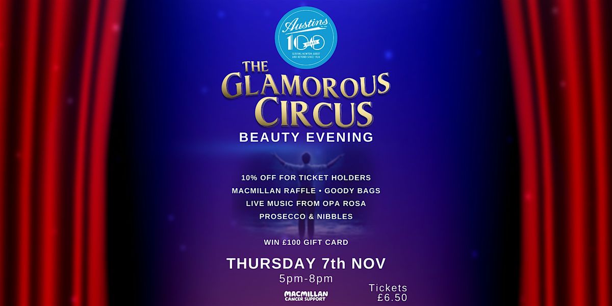 The Glamorous Circus \u2013 An Exclusive Christmas Celebration!