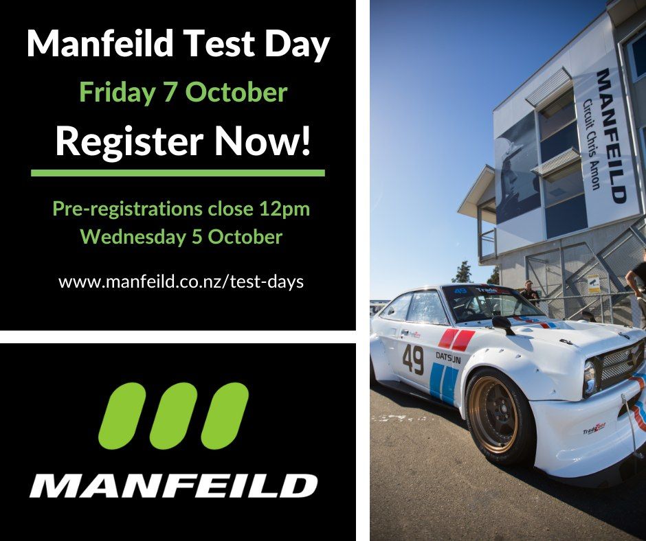 Manfeild Test Day, Chris Amon Circuit, Feilding, Palmerston North 4775