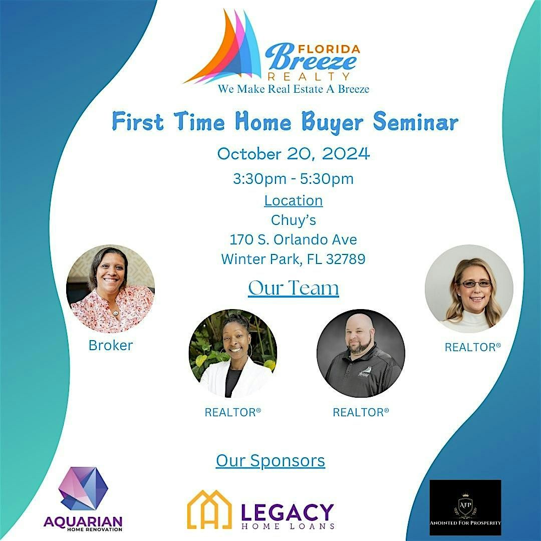 First Time Home Buyer Seminar