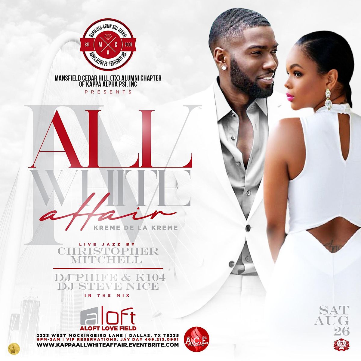 All White Affair IV:  Kreme De La Kreme {Kappa Alpha Psi}