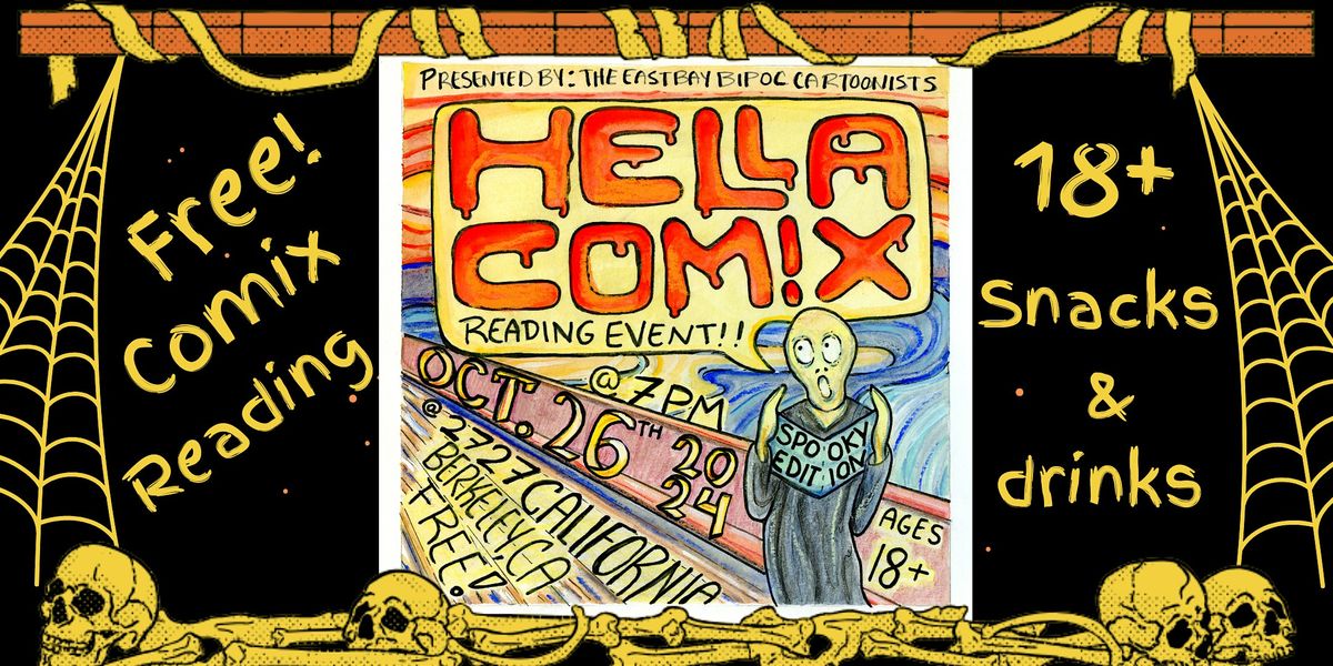 HELLA COMIX READING #3 - SPOOKY EDITION