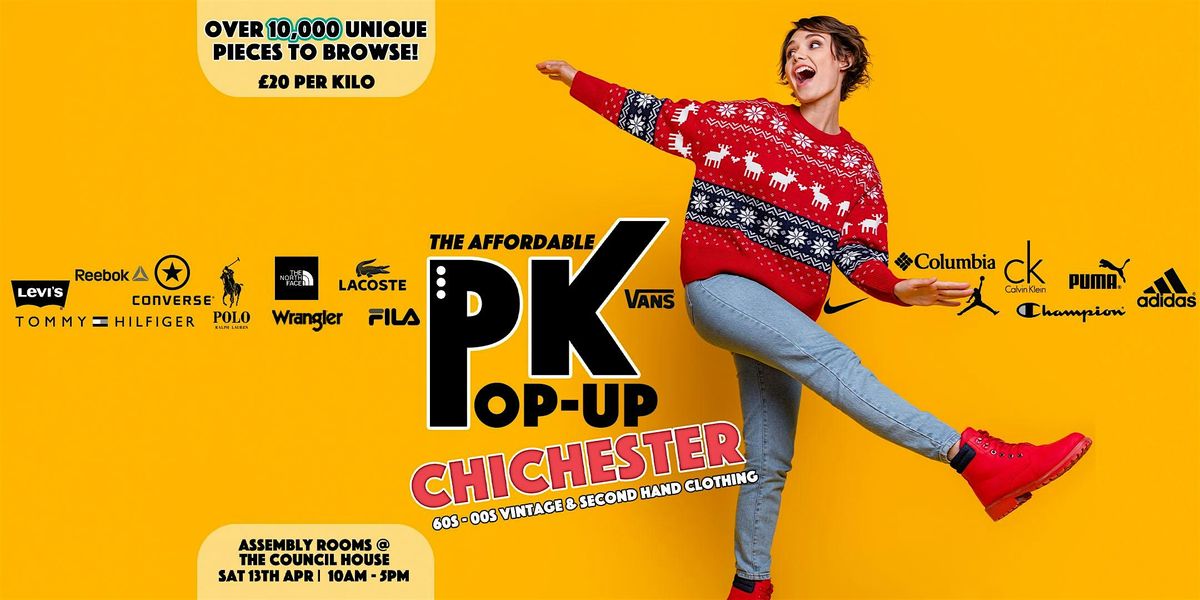 Chichester's Affordable PK Pop-up - \u00a320 per kilo!
