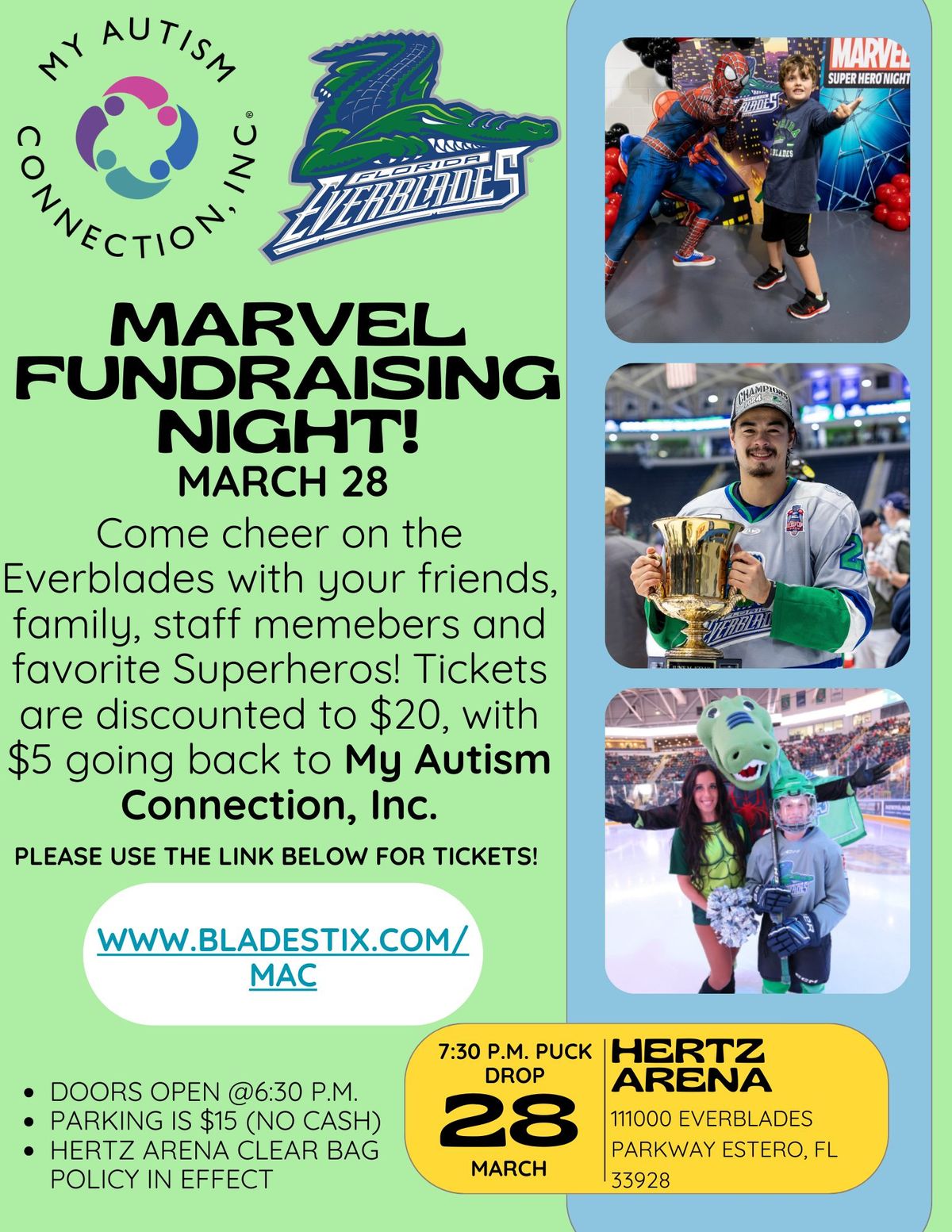 Hockey for a Cause: Supporting My Autism Connection