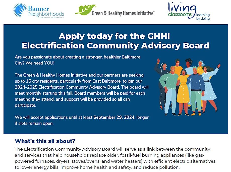 GHHI Electrification Community Advisory Board info session #2