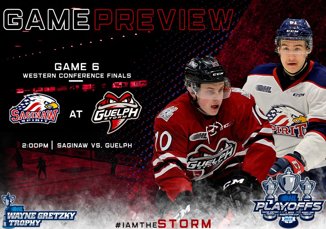 Saginaw Spirit vs. Guelph Storm