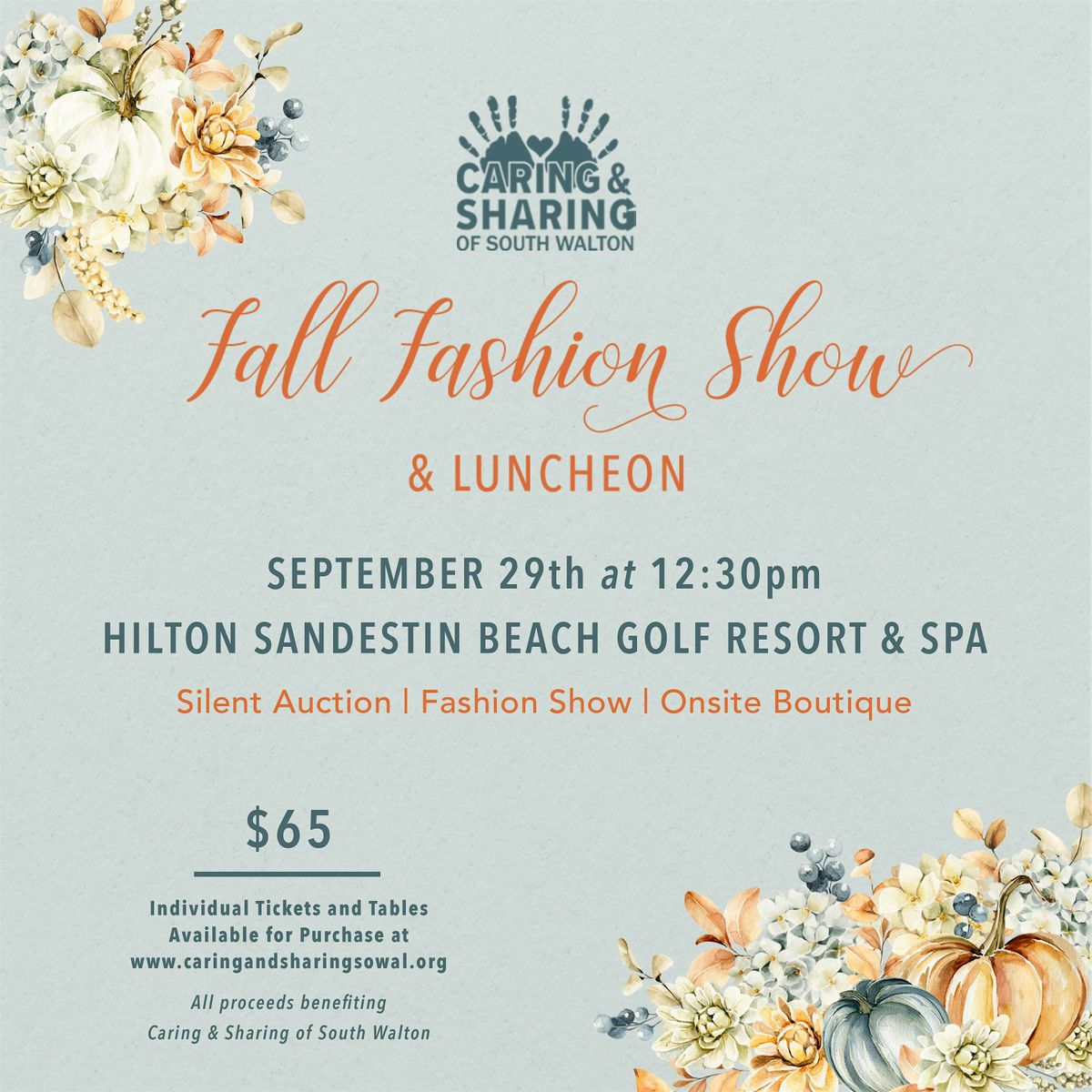 Caring & Sharing Fall Fashion Show