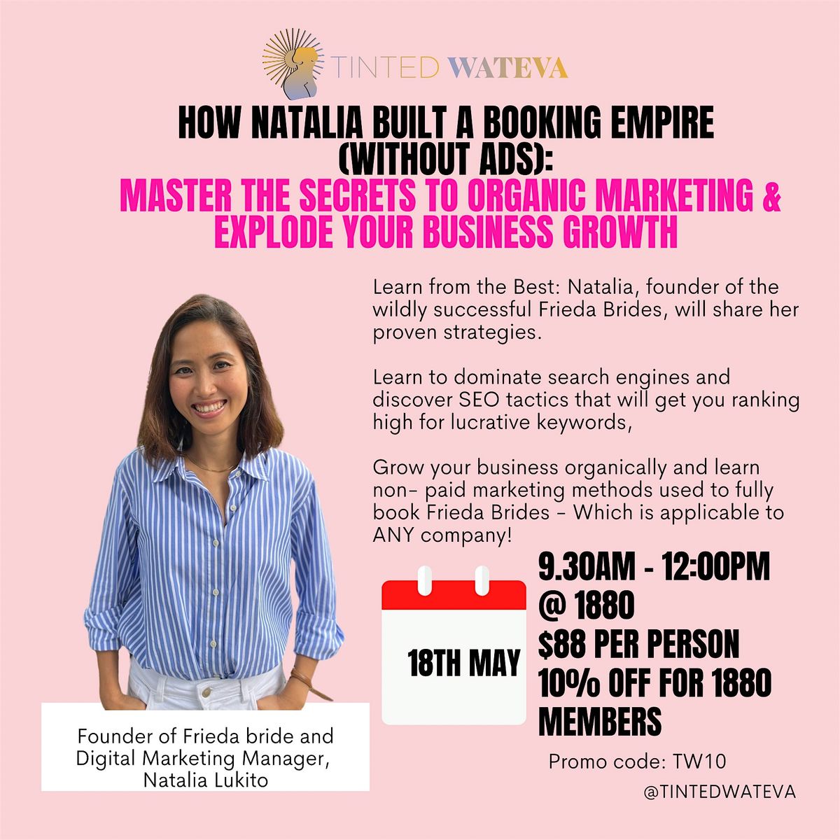 How Natalia Built A Booking Empire (Without Ads)
