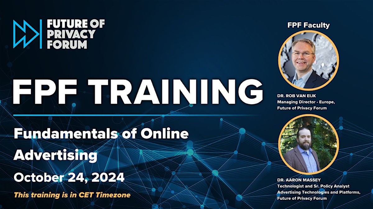 Fundamentals of Online Advertising | October 24, 2024 | CET Timezone