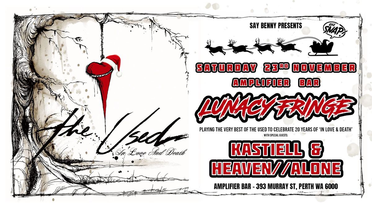 OH SNAP! \/\/ The Useds In Love & Death 20th Anniversary + Christmas party