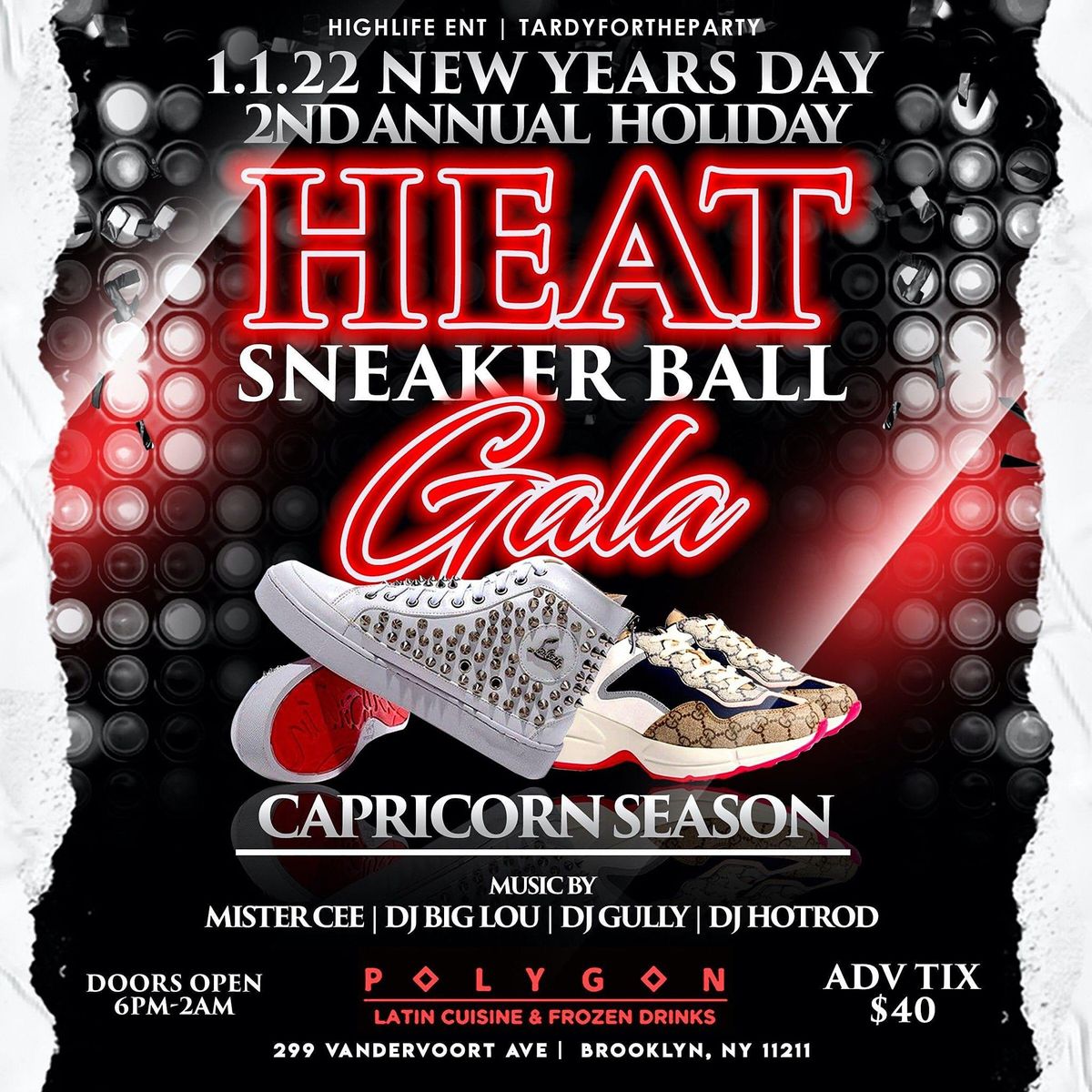 Sneaker Ball Gala Polygon Brooklyn