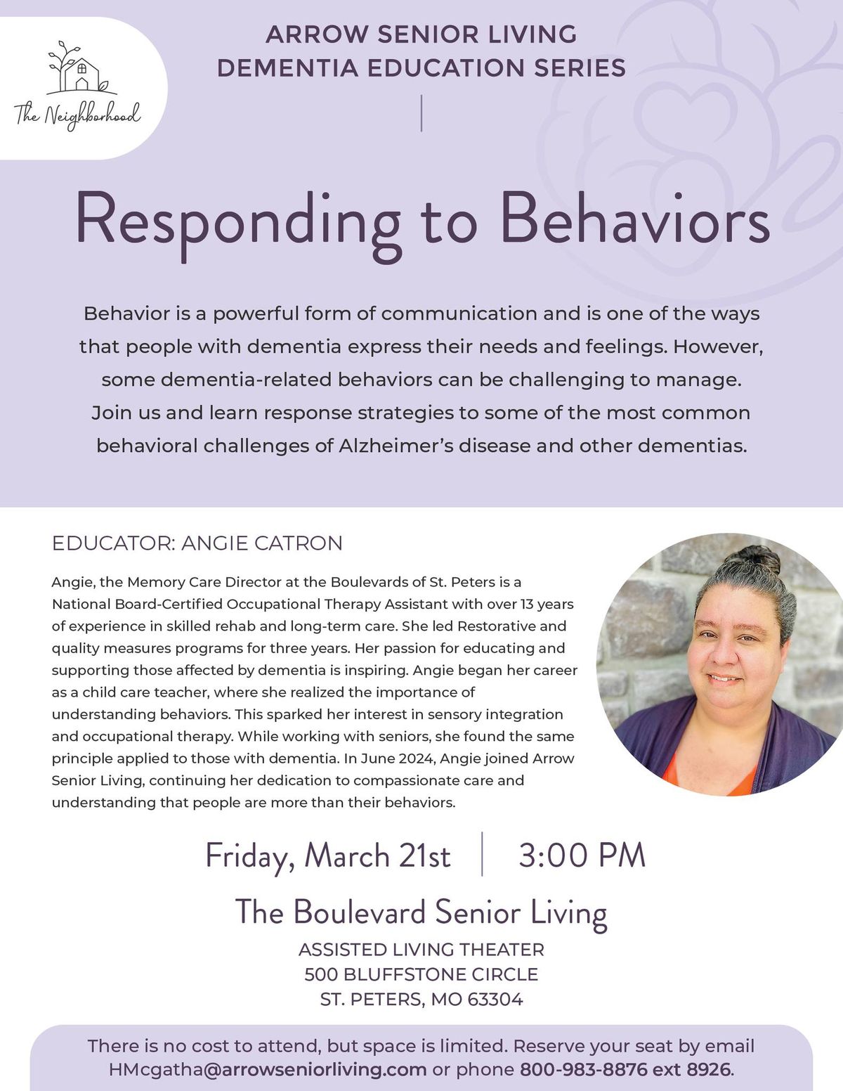 Education Series: Responding to Behaviors