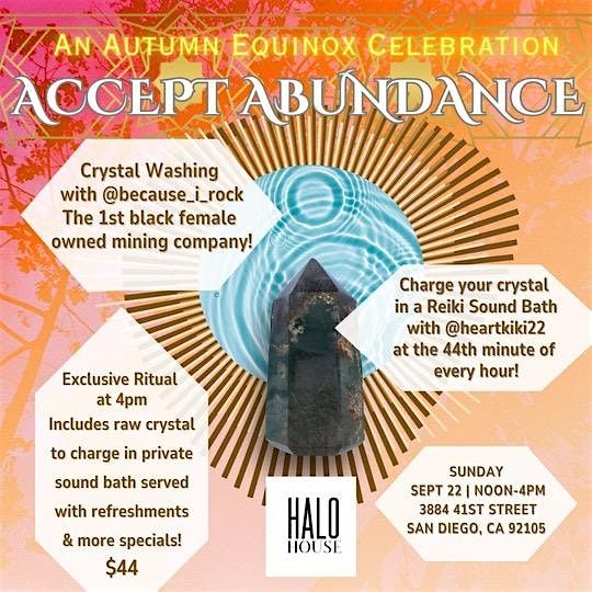 ABUNDANCE: An Autumn Equinox Ceremony & Celebration