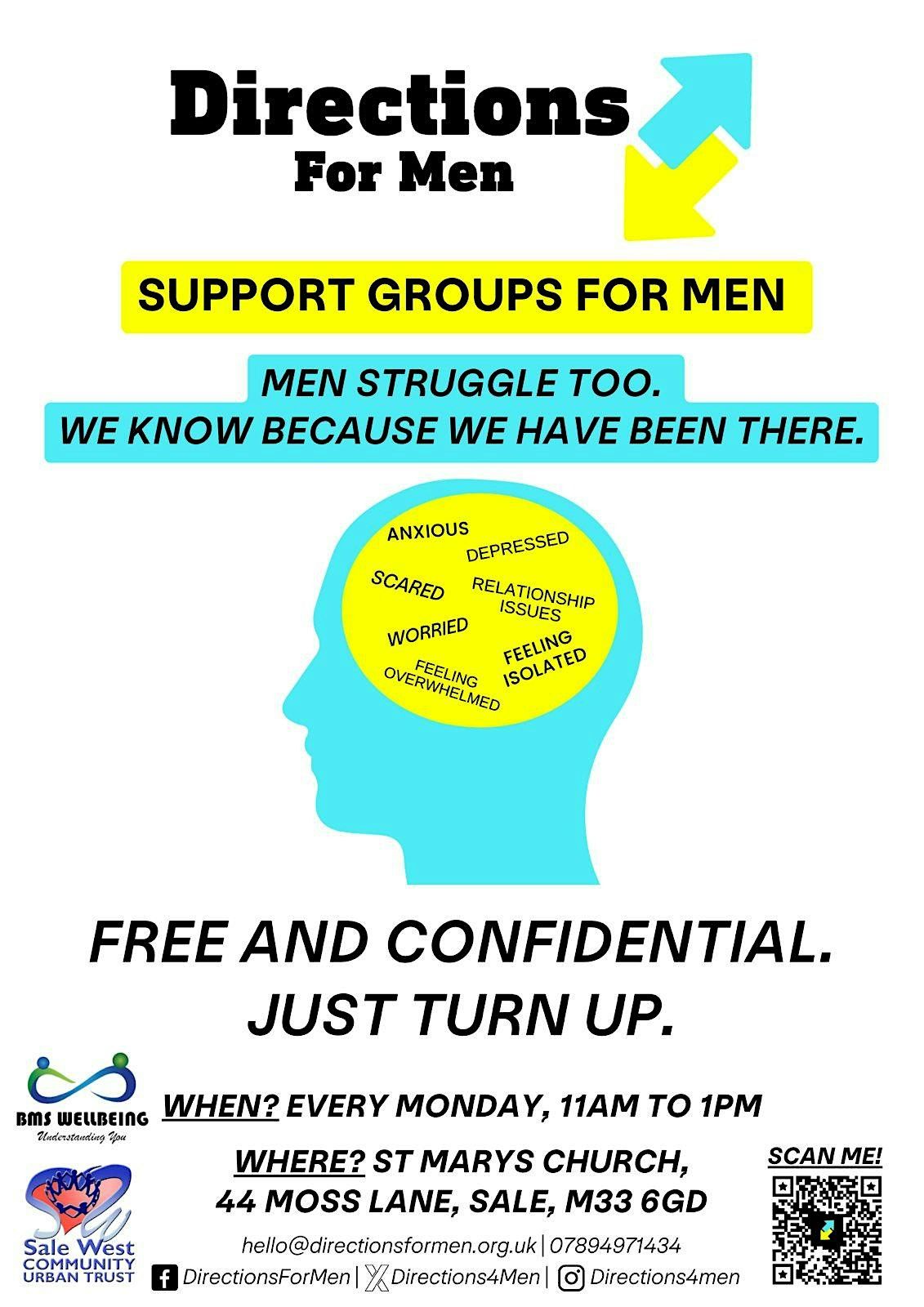 Directions for Men - Support Group @ St. Mary Magdalene Church