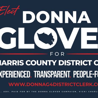 Donna Glover for Harris County District Clerk