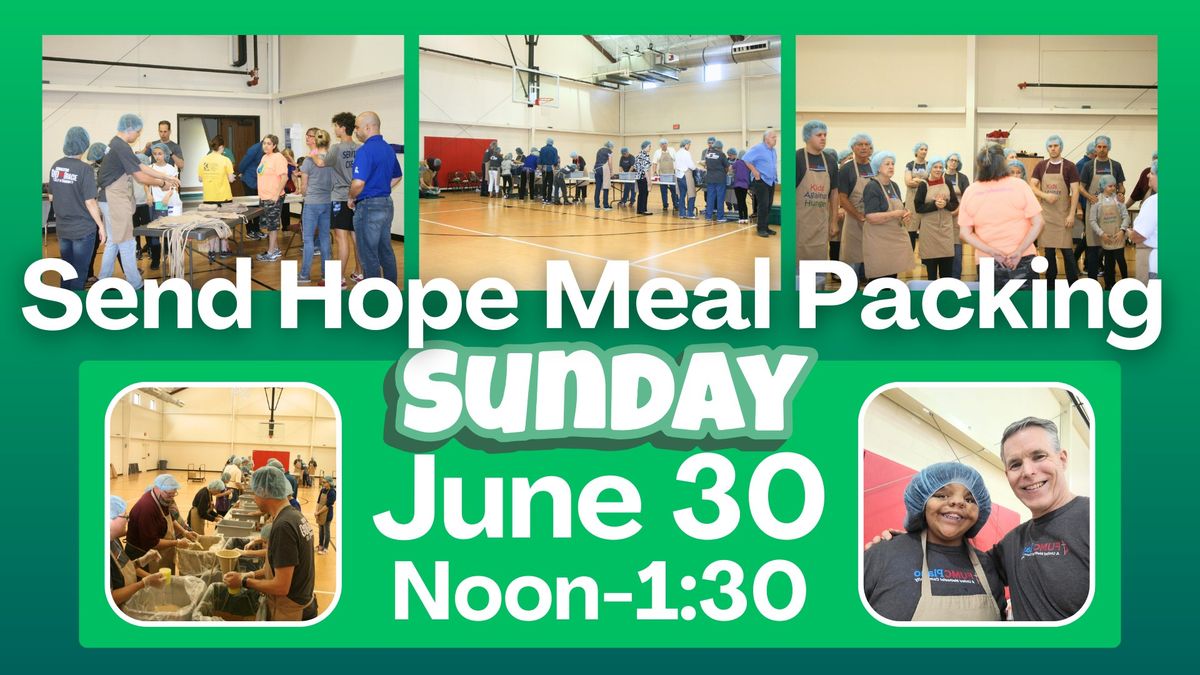 Send Hope Meal Packing