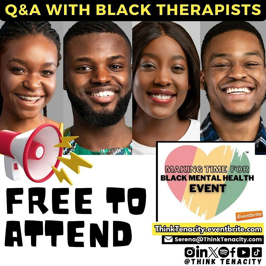 Making Time for Black Mental Health Event - Notting Hill Hotel