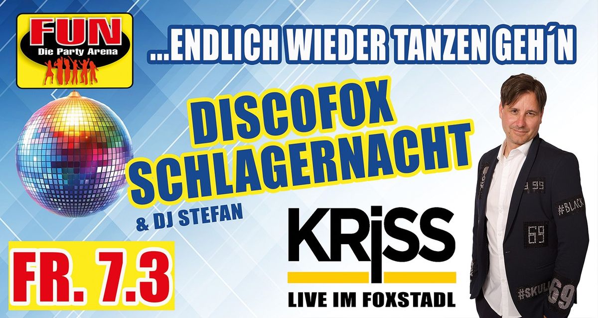 Discofox Schlagernacht mit KRiSS live