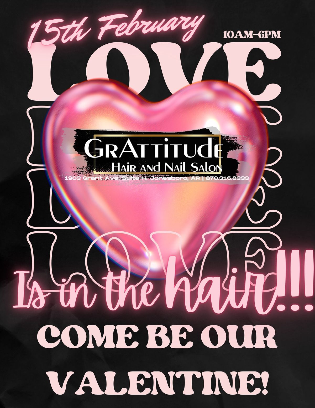 Love is in the Hair at GrAttitude!