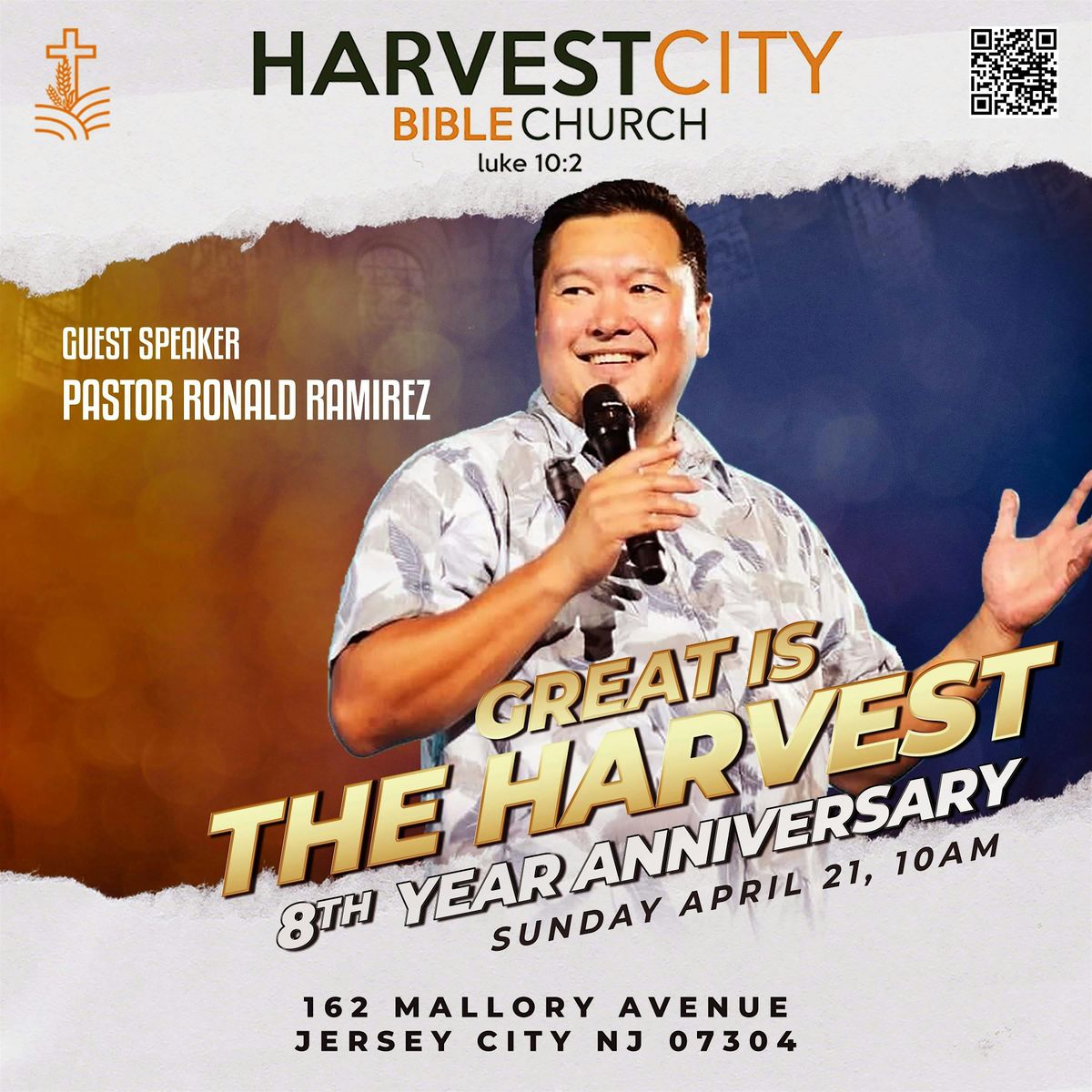 GREAT IS THE HARVEST *8TH YEAR ANNIVERSARY*