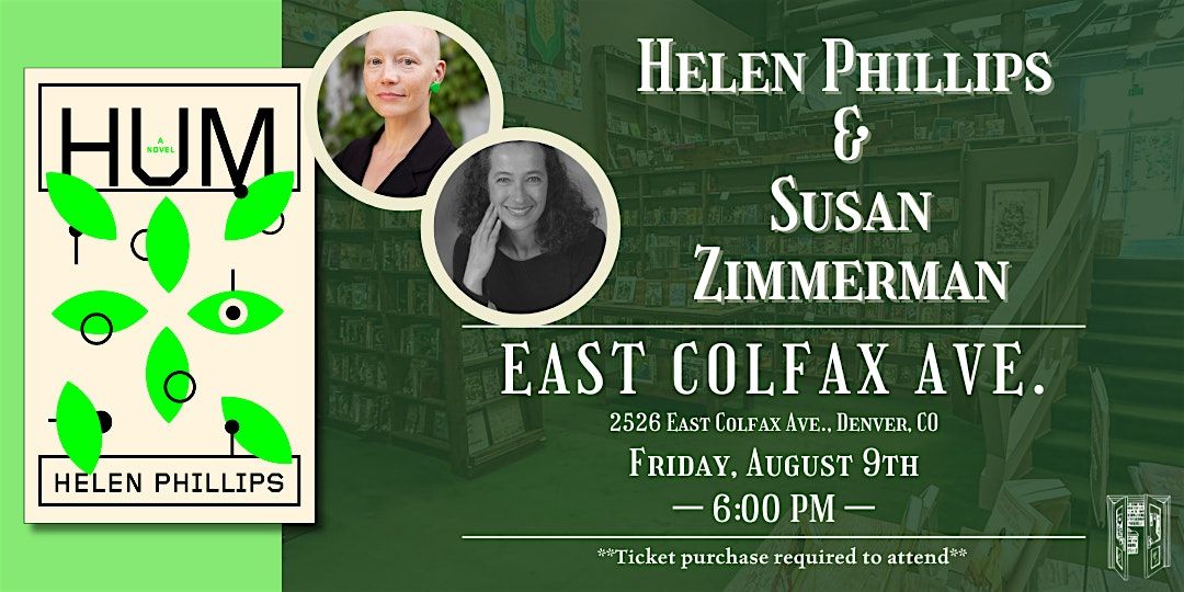 Helen Phillips with Susan Zimmermann Live at Tattered Cover Colfax