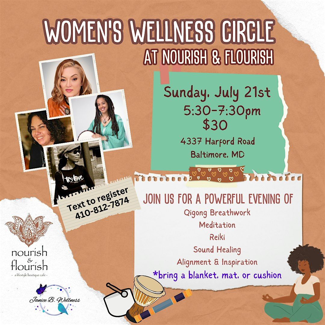 Women's Wellness Circle at Flourish Baltimore