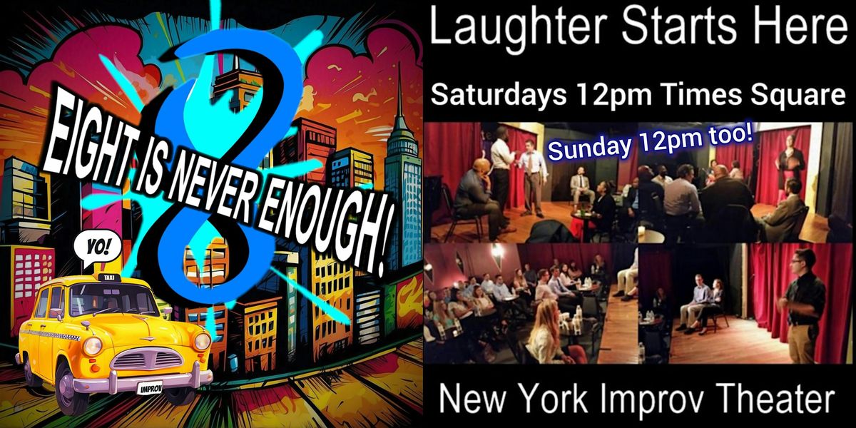Laughter Starts Here: Improv Comedy Class  Drop In, Jam Session