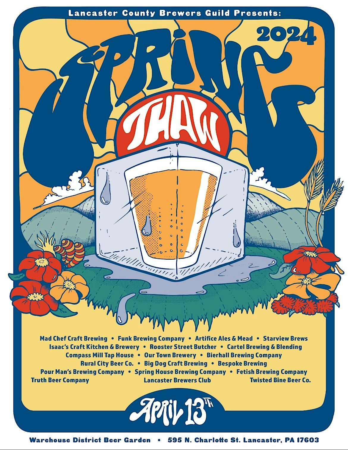 Spring Thaw Beer Fest 2024, Warehouse District Beer Garden, North