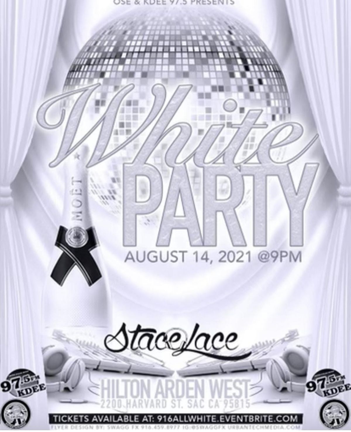 Old School ENT & 97.5 Annual ALL WHITE PARTY (limited tickets sold at door)