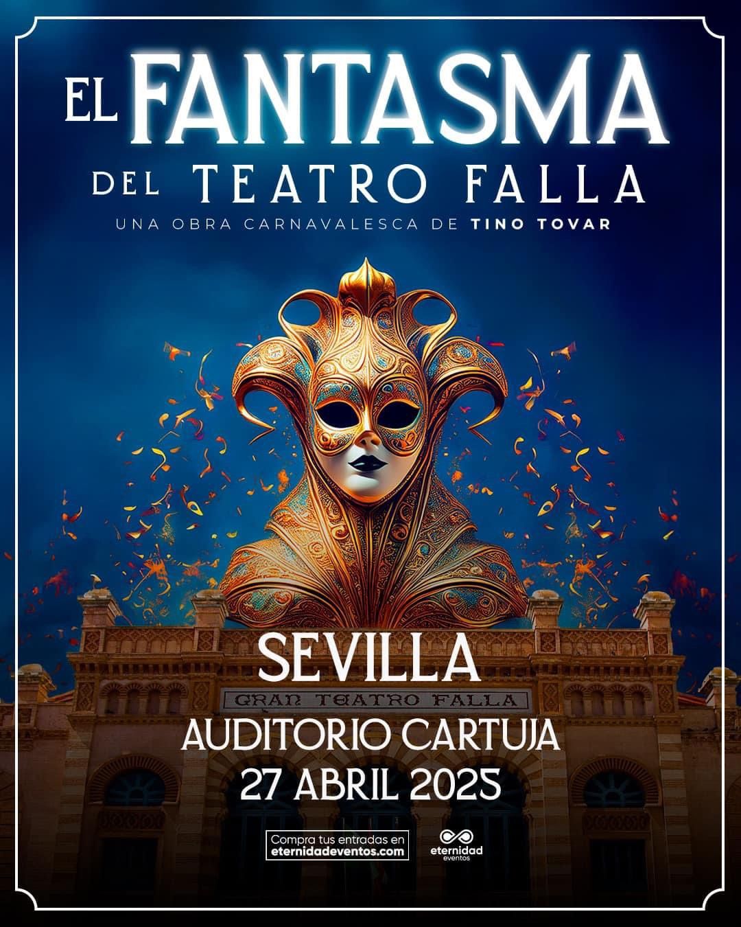 Obra de Tino Tovar 'El fantasma del Teatro Falla' en Sevilla