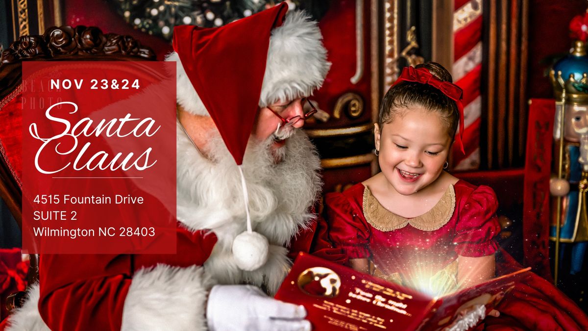 A Holly Jolly Christmas with Santa Claus! 2024 Santa Portraits in Wilmington