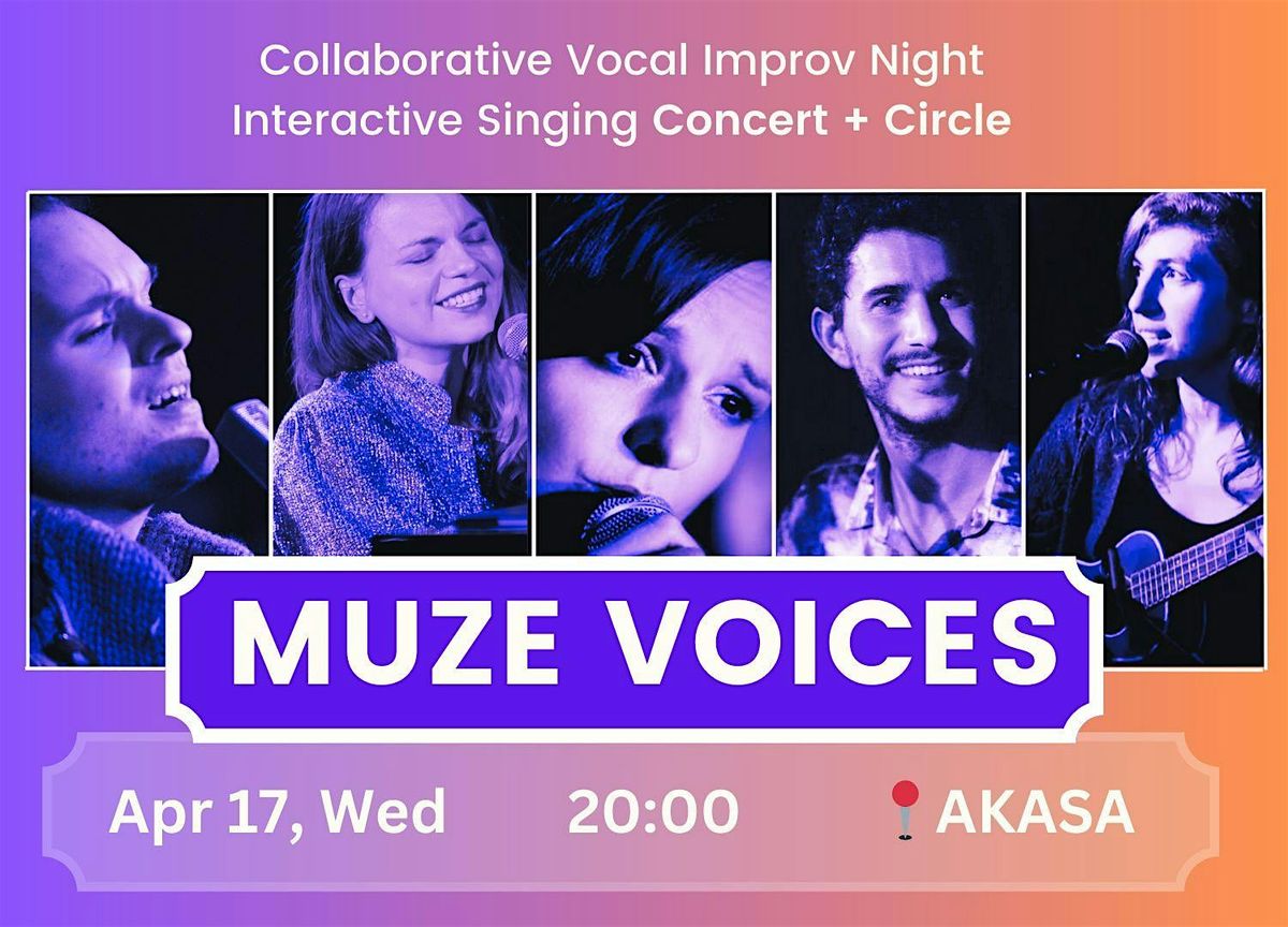 Interactive Singing Performance Collaborative Concert and Circle Singing Interactive Experience, 5A ...