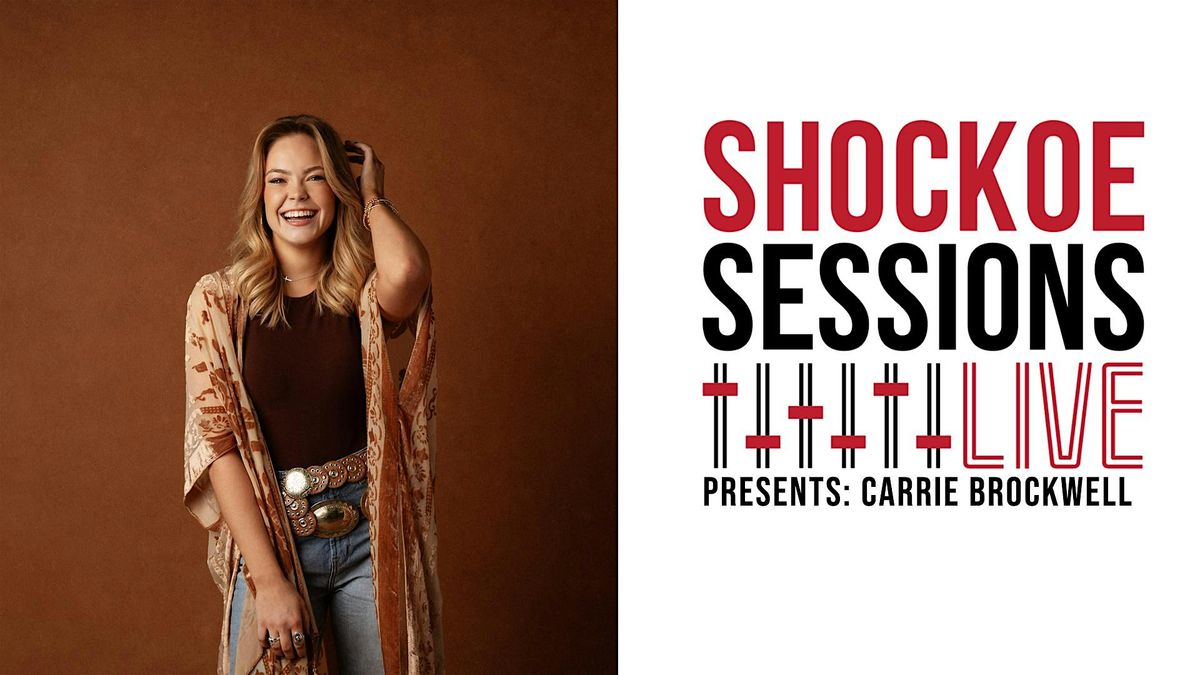 Carrie Brockwell on Shockoe Sessions Live!