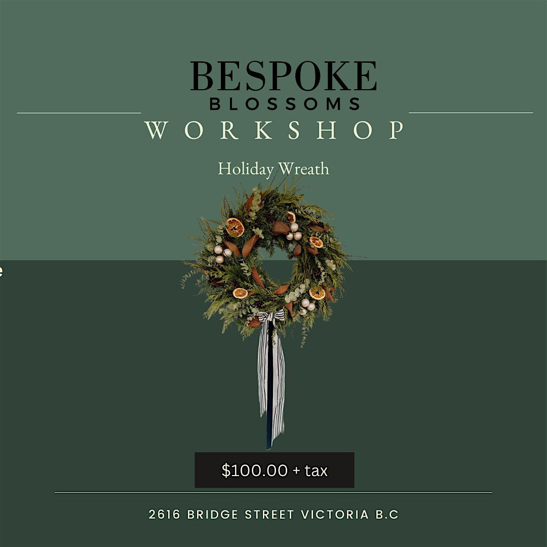 Fresh Holiday Wreath Workshop