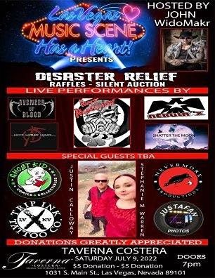 LV Music Scene Has a Heart presents Disaster Relief