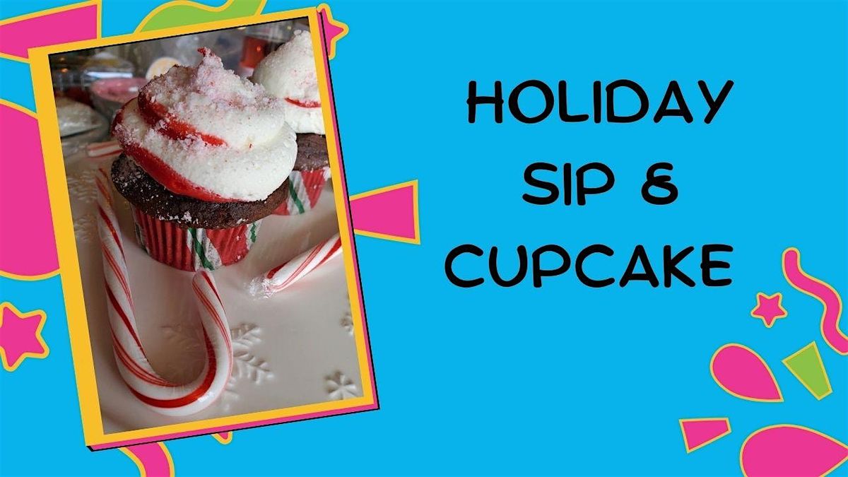 Holiday Sip & Cupcake Decorating Class with Mocktails