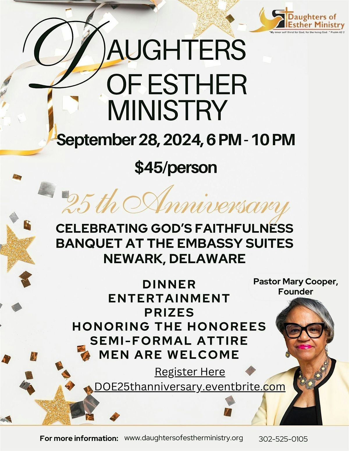 DAUGHTERS OF ESTHER 25th ANNIVERSARY CELEBRATION