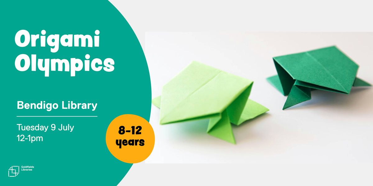 Origami Olympics (Ages 8-12 years)
