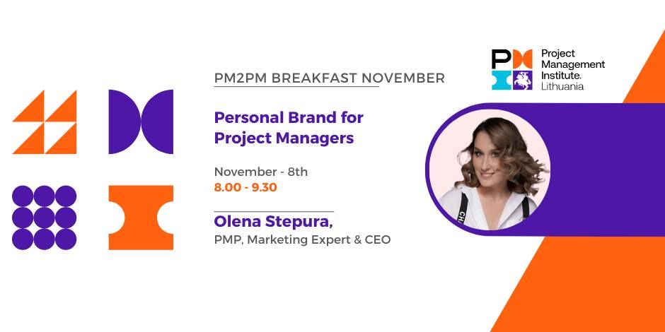 PM2PM Breakfast: Personal Brand for Project Managers