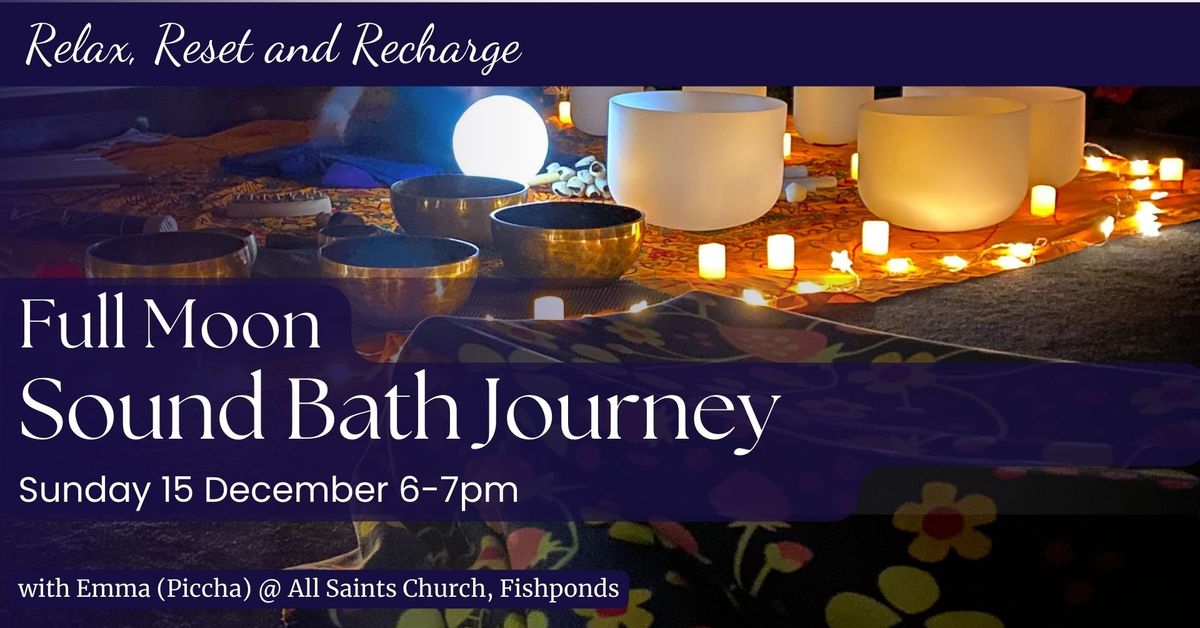 Full Moon Sound Bath Journey