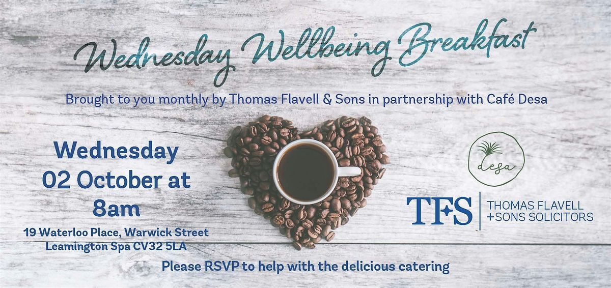 Networking -  Wellbeing Breakfast