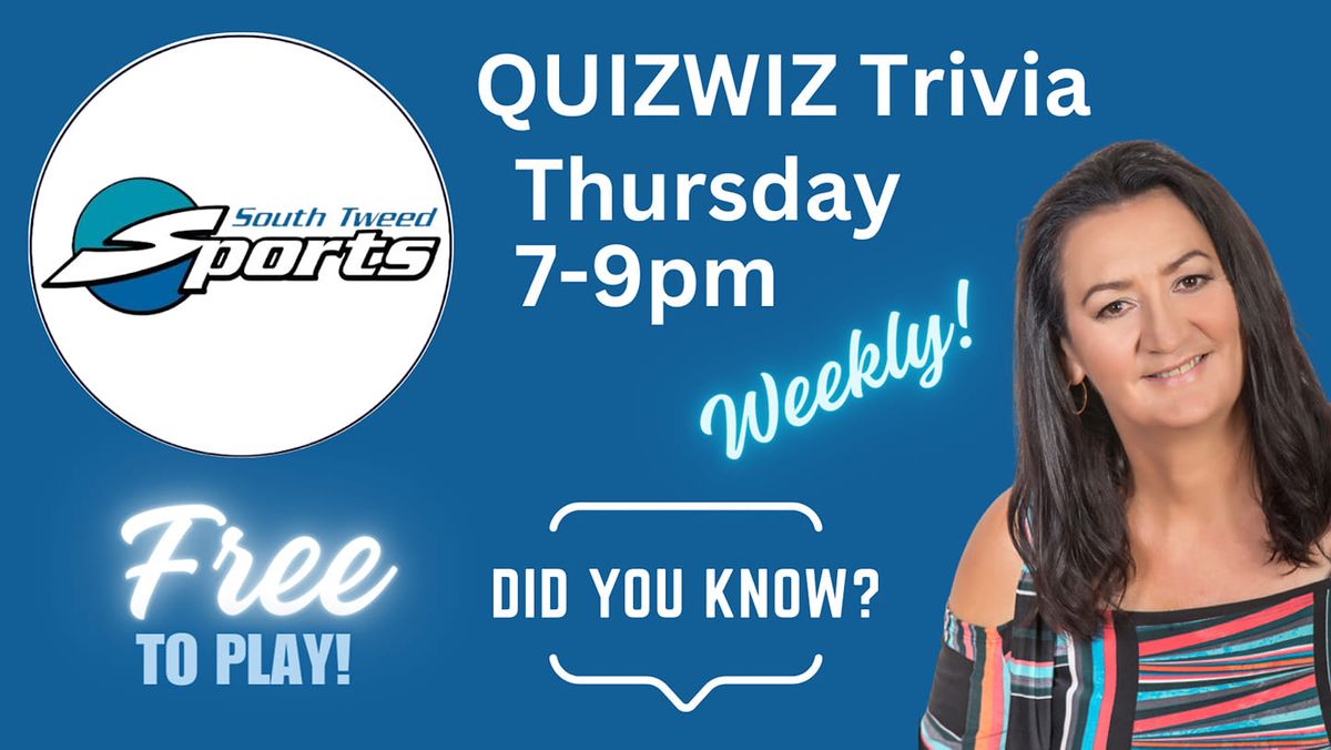 Thursday Quizwiz Trivia South Tweed Sports 