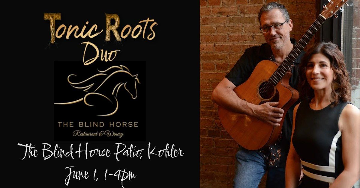 Tonic Roots Duo on The Blind Horse Patio!