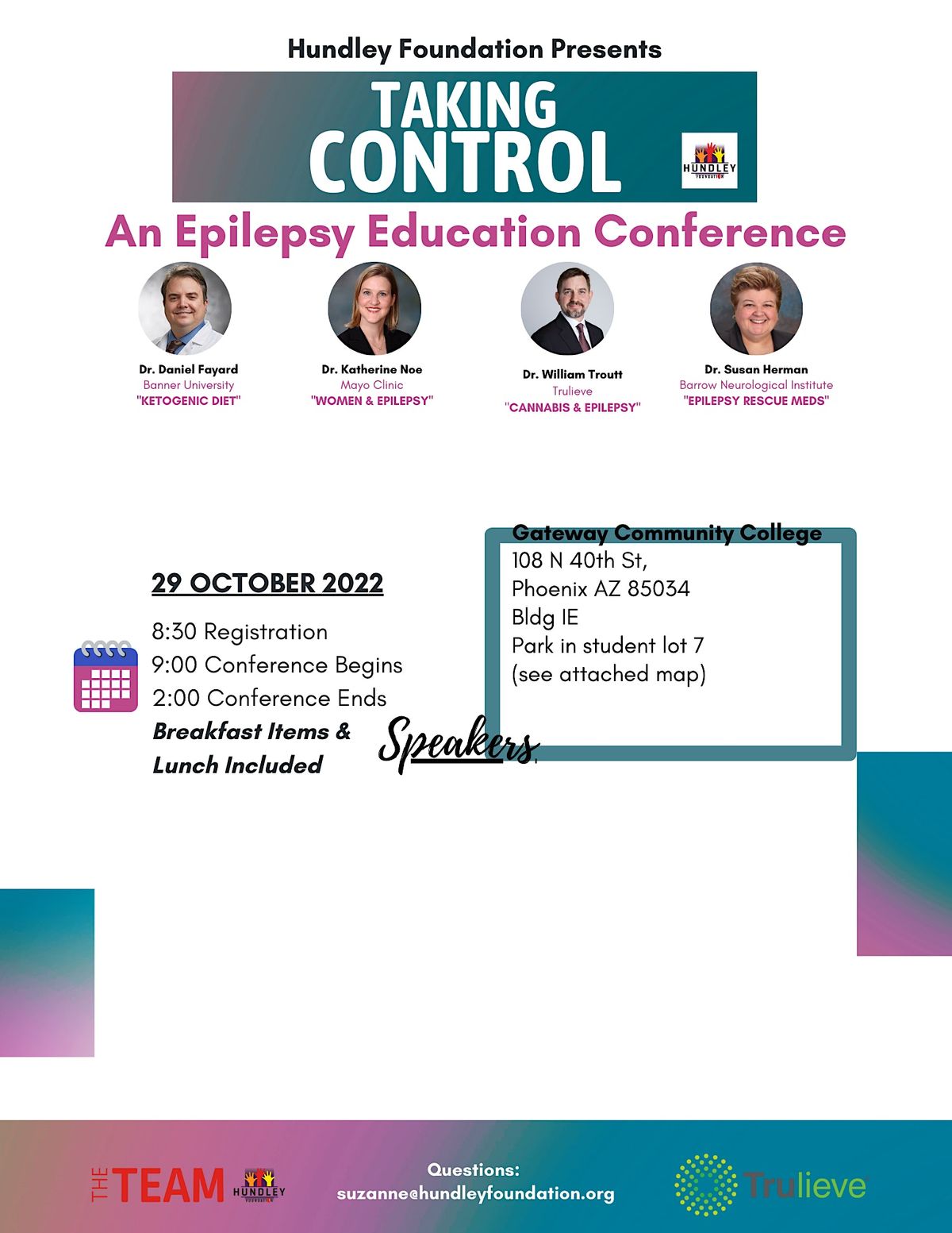 TAKING CONTROL - An Epilepsy Education Conference