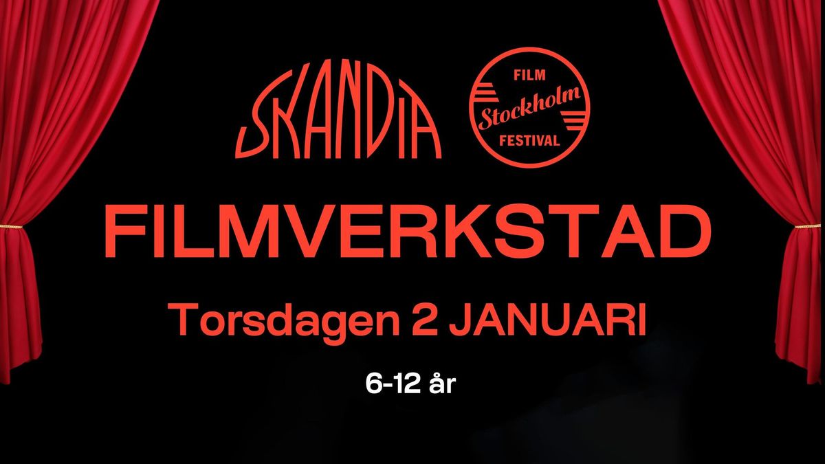 Filmverkstad p\u00e5 Bio Skandia f\u00f6r 6-12-\u00e5ringar!