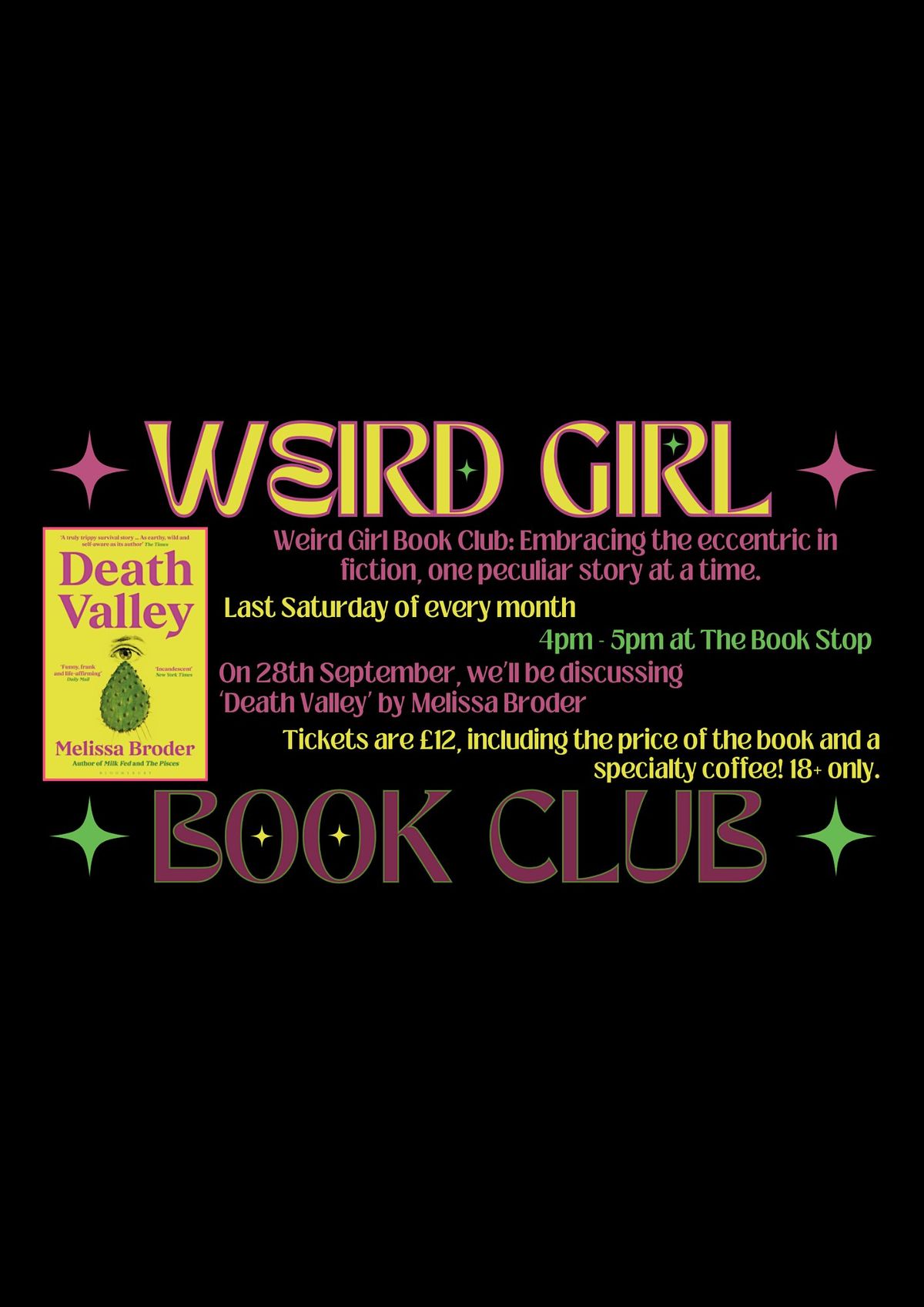 Weird Girl Book Club - September